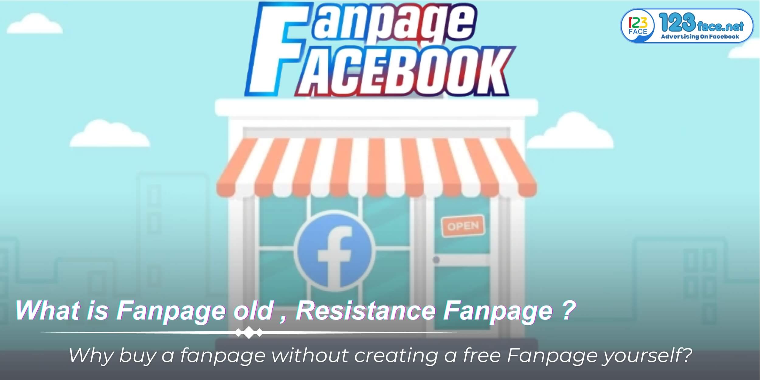 What is old fanpage ? What is a Resistance Fanpage?  Why buy a fanpage without creating a free Fanpage yourself?