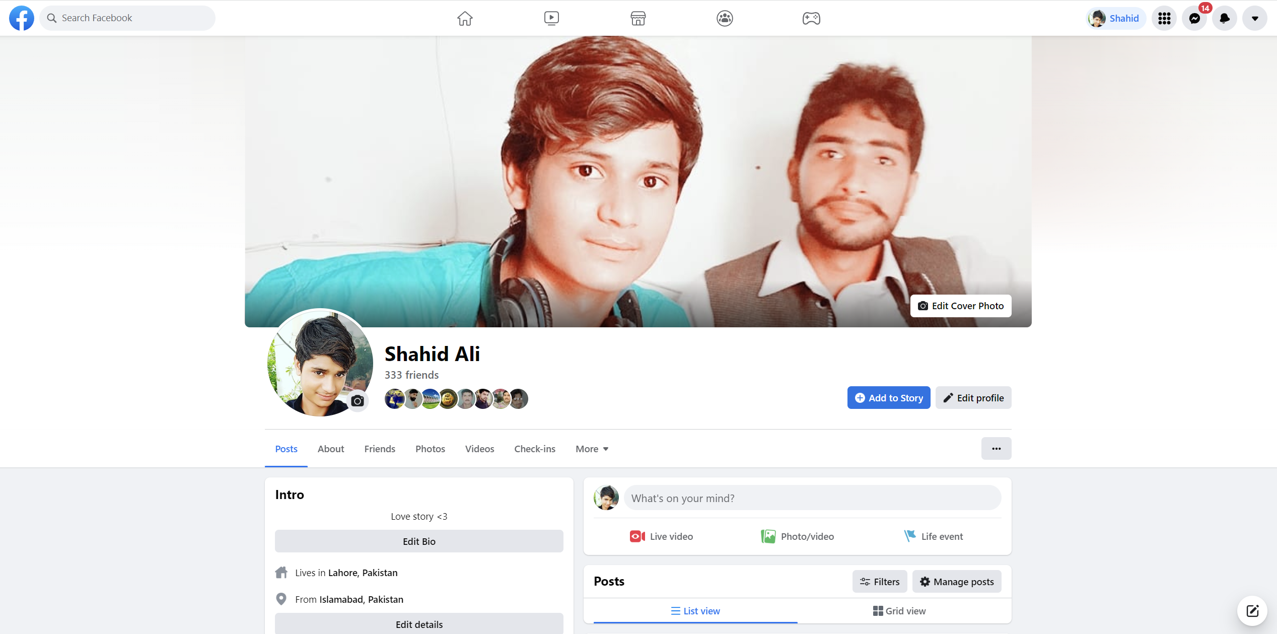 Pakistan FB Account - Limit 50$
